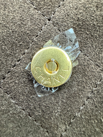 CHANEL 25Bag 麂皮深棕色 Small