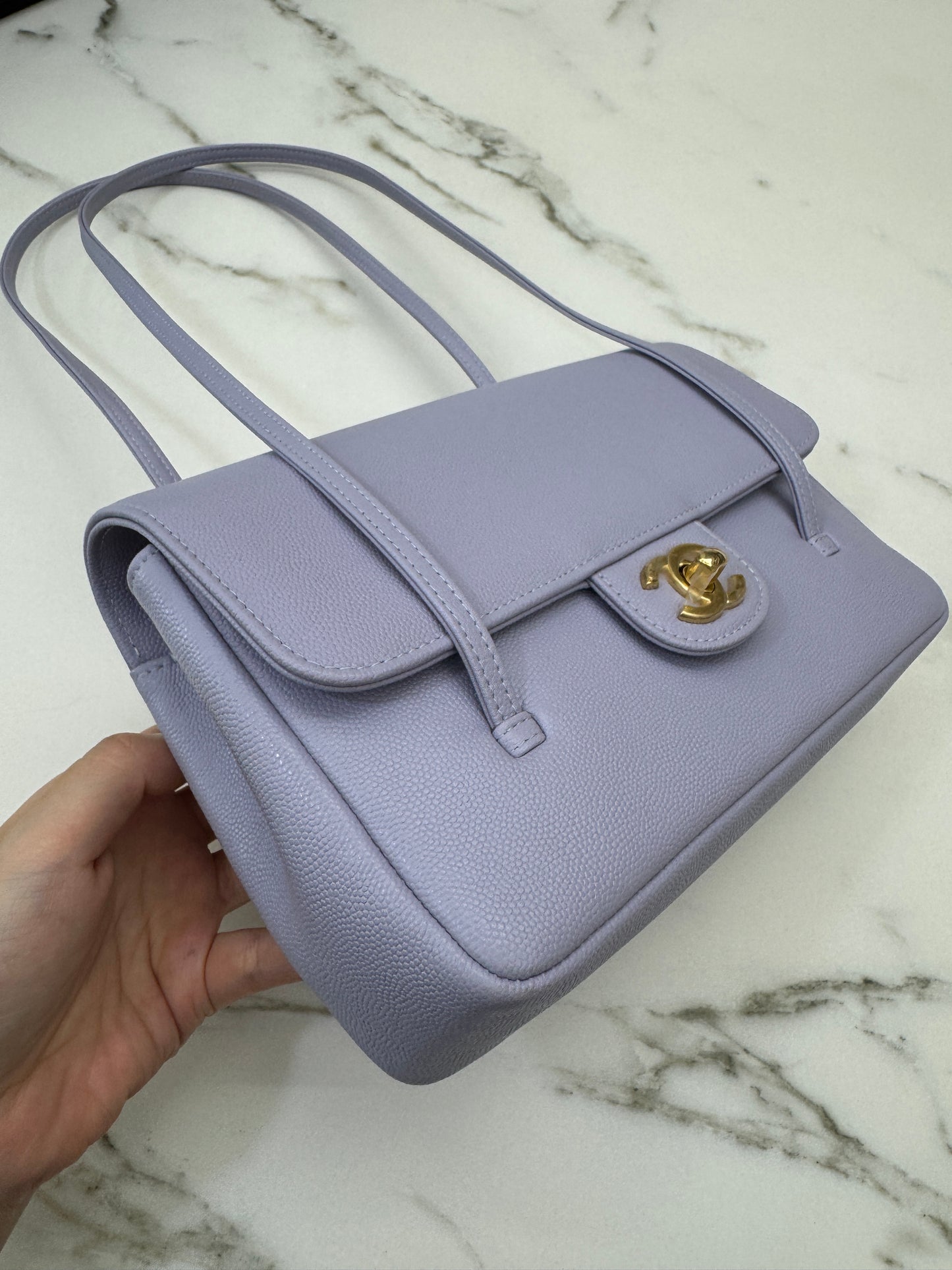 CHANEL Preppy Coco Small 紫色