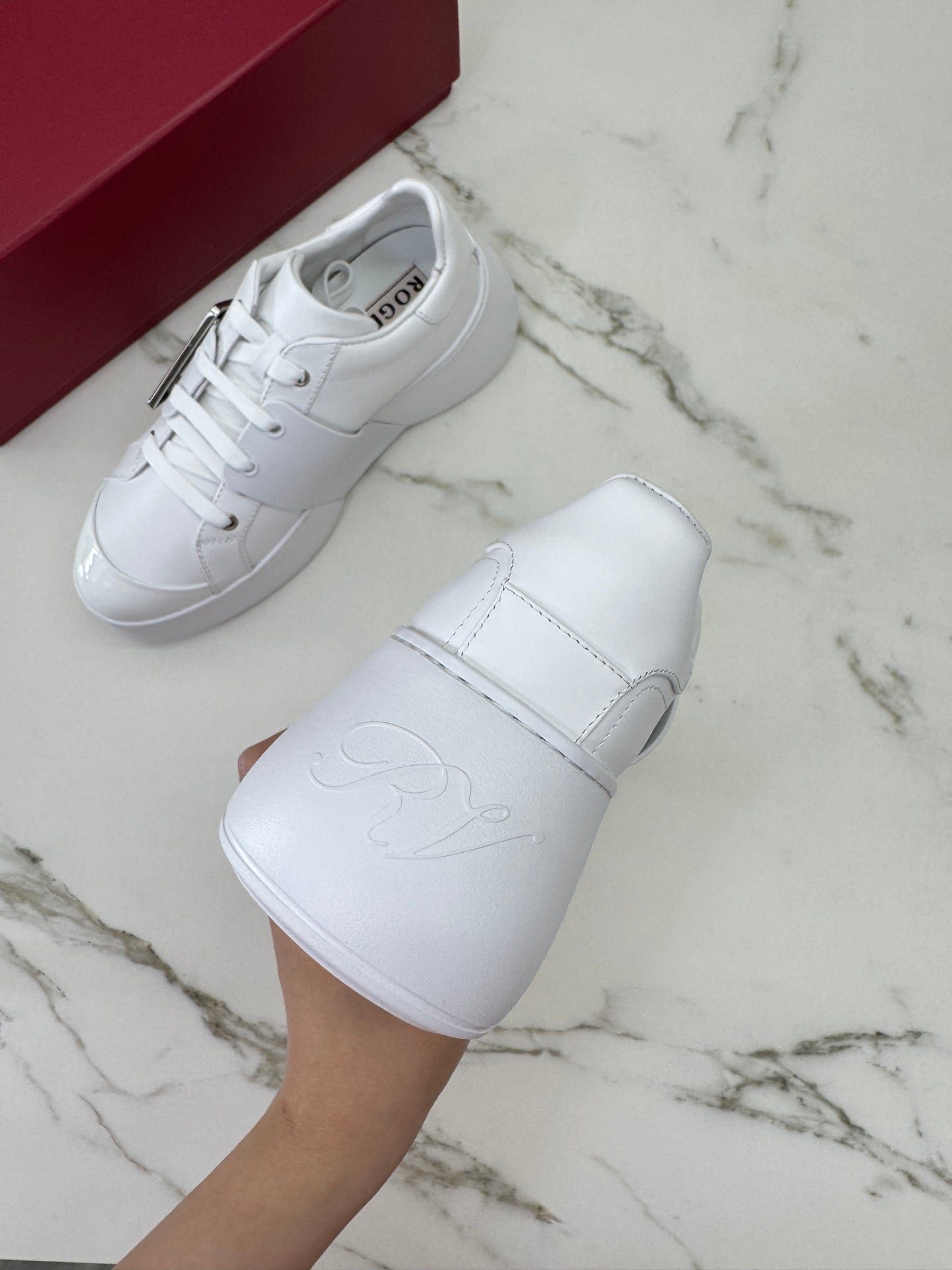 RV 厚底小白鞋 Viv Skate Sneakers