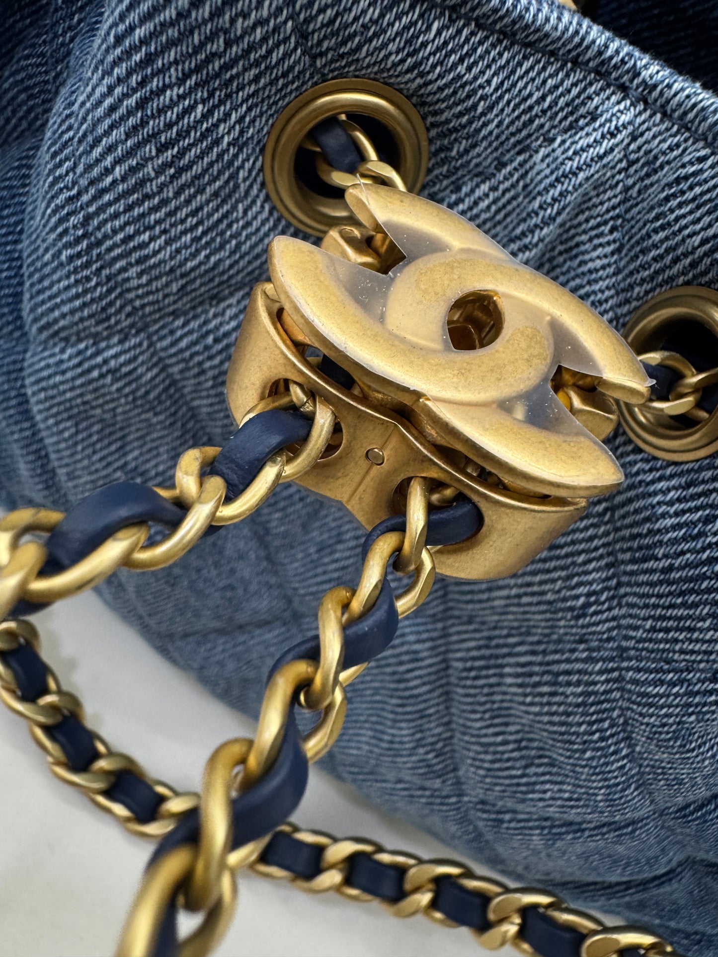 CHANEL Mini 25 Bag 藍牛仔