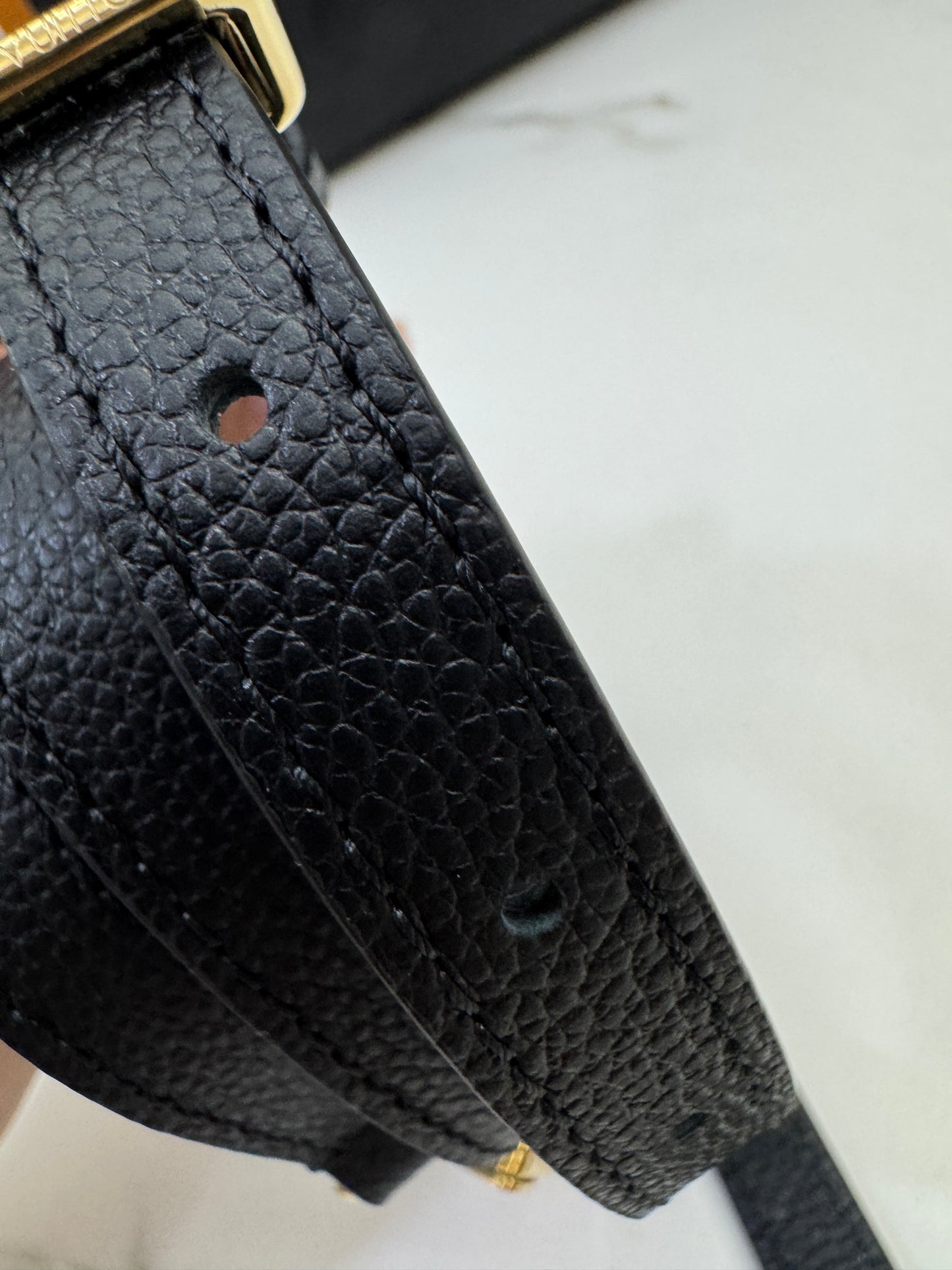 LV Onthego PM 黑色全皮