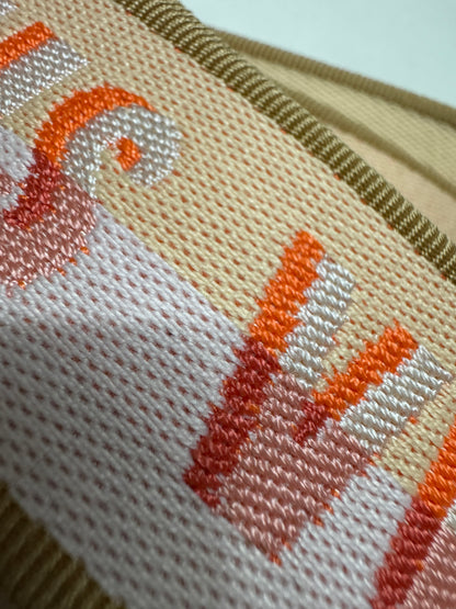 LV Speedy 20 粉橙色肩帶