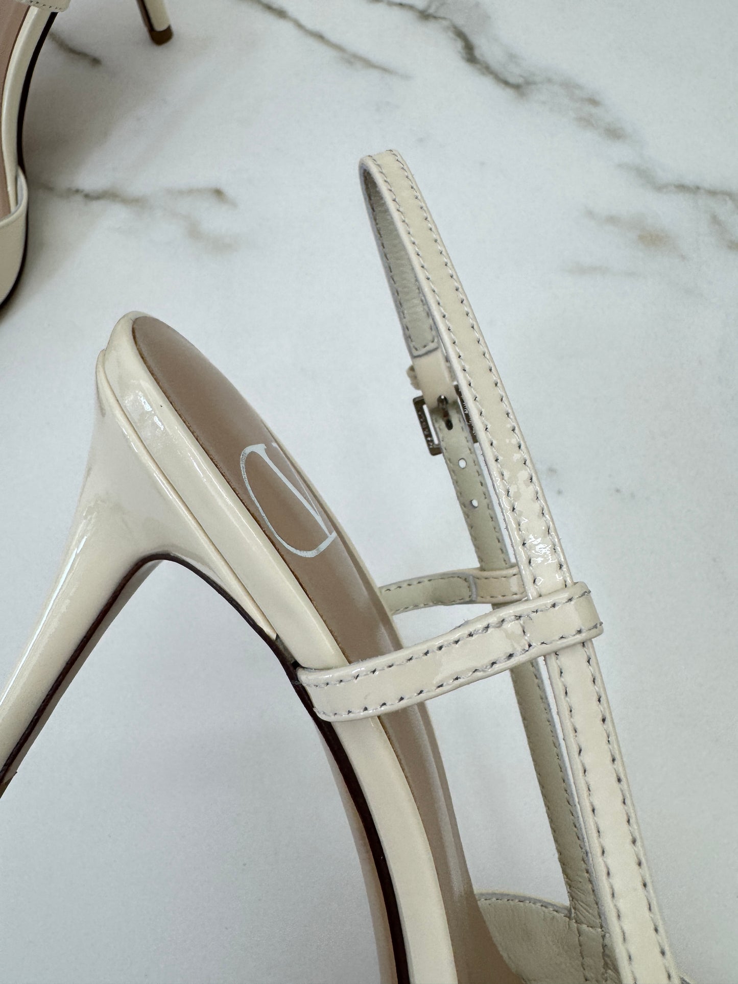 VALENTINO Vlogo Signature Slingback 8cm