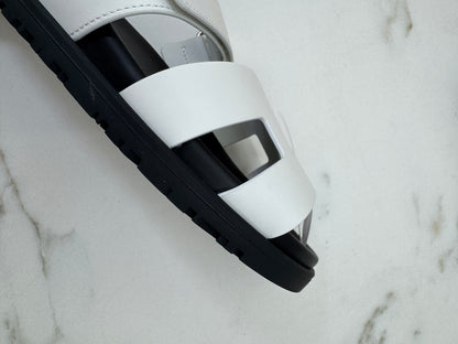 HERMES Chypre 二舅拖 白色