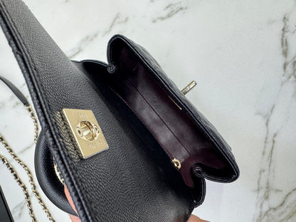 CHANEL Mini Coco Handle 黑色