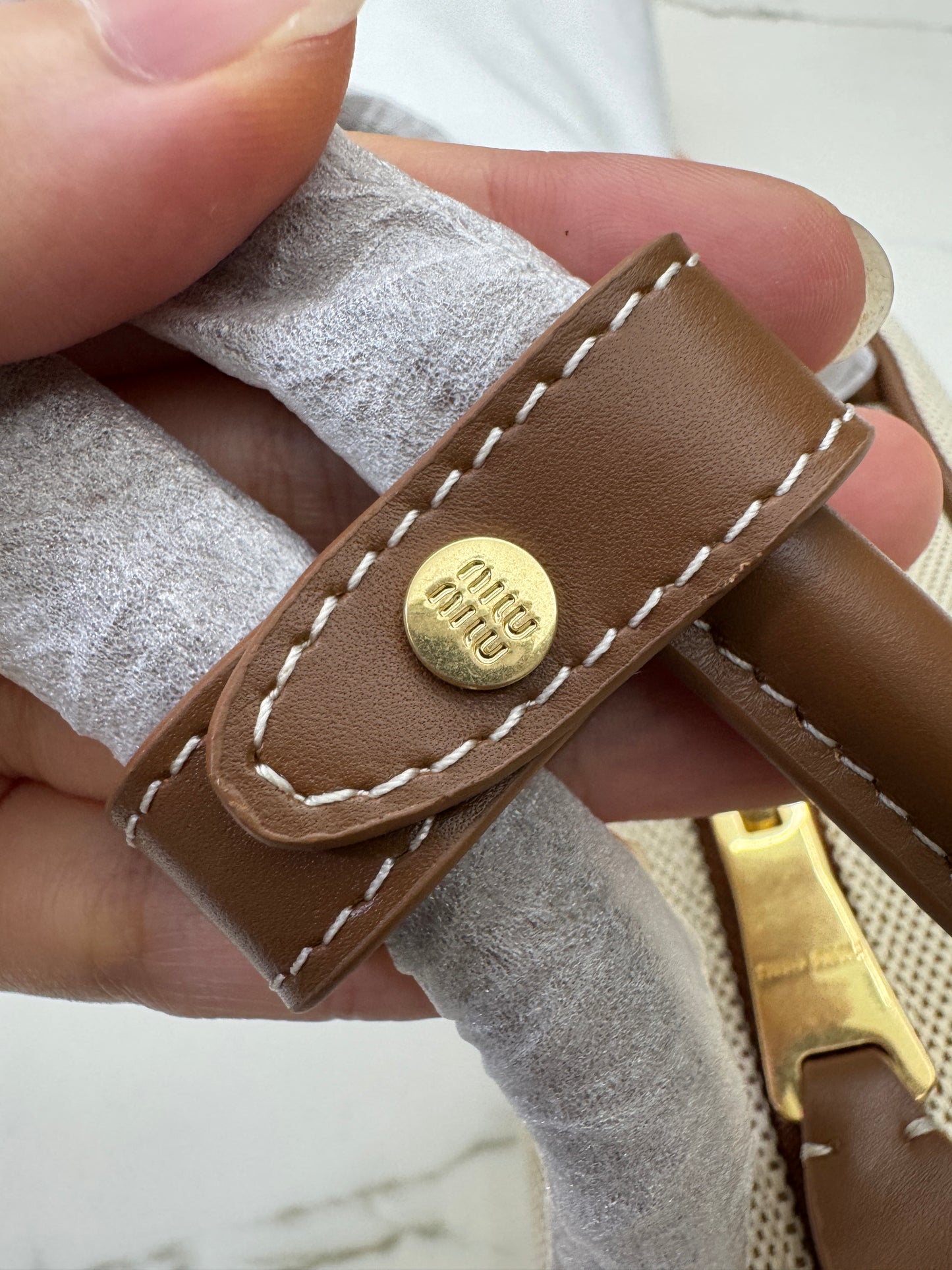 MIU MIU Beau 帆布
