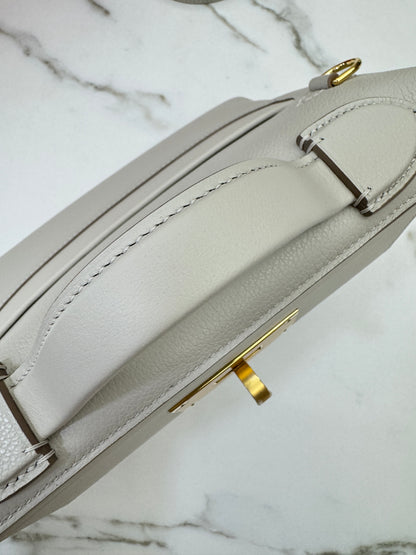 HERMES Mini 2424 冰川白金扣 Evercolor