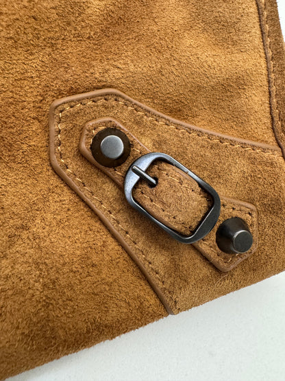 BALENCIAGA Le City Small 焦糖麂皮