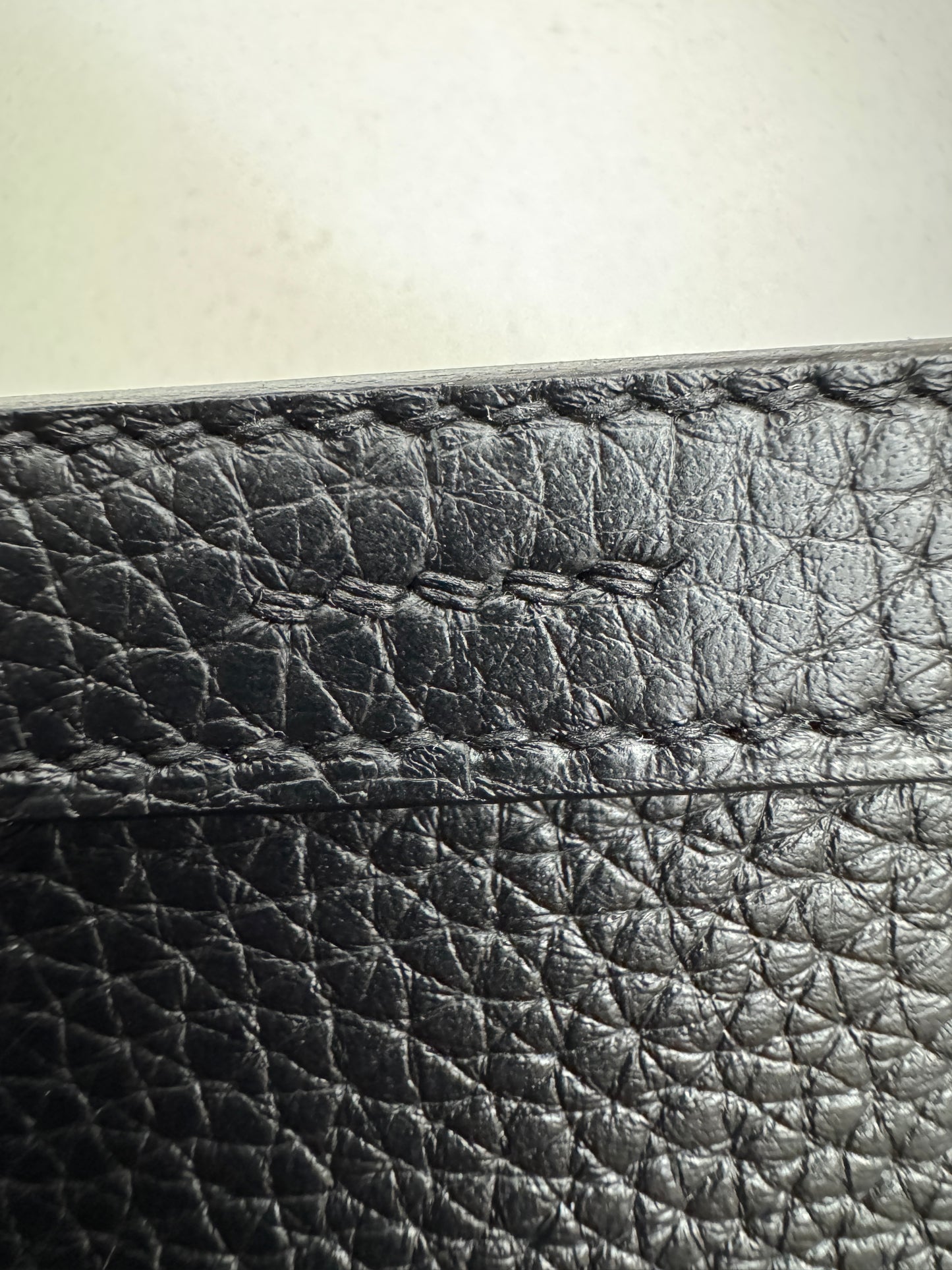 HERMES Halzan 25 黑金 Noir TC GHW