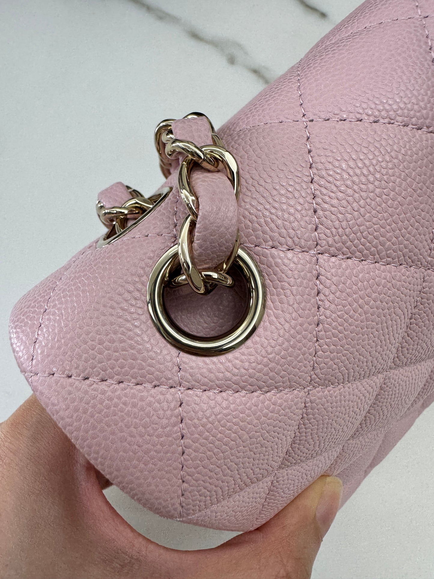 CHANEL 23K貝兒粉 CF23 Small