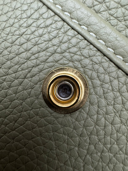 HERMES Evelyne 33 鼠尾草綠金扣 Q1 Sauge GHW