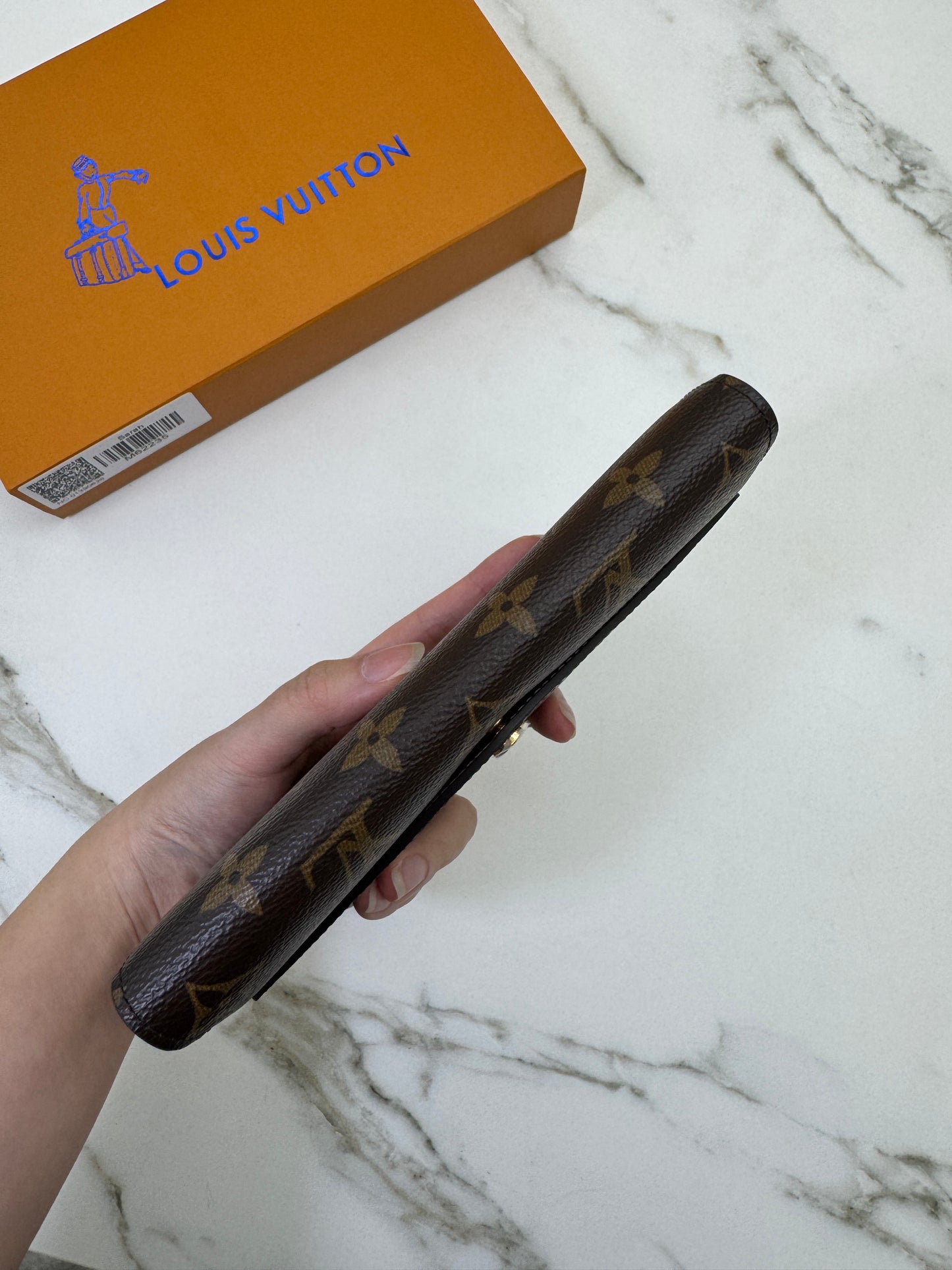 LV Sarah Wallet Rose Ballerine