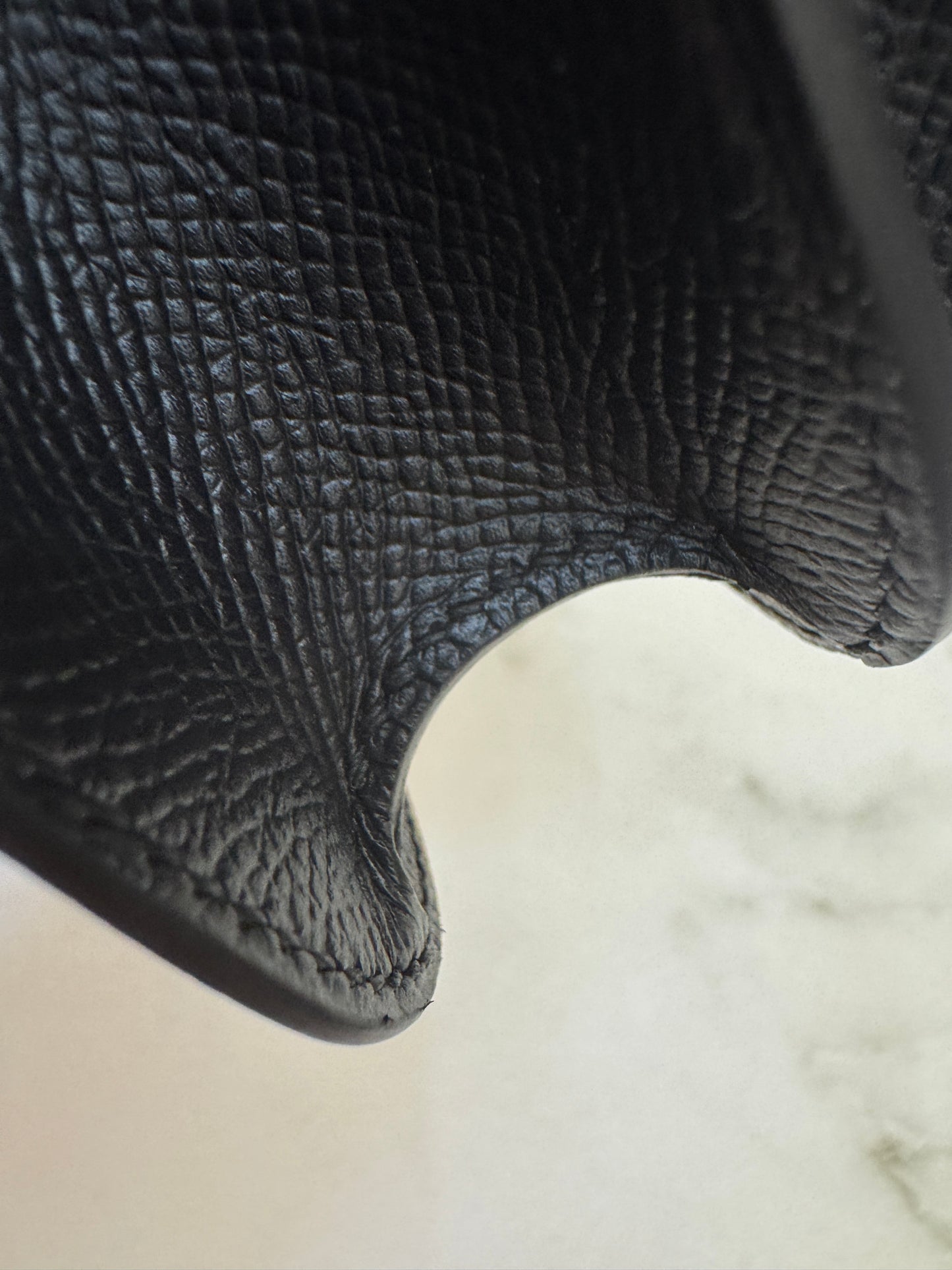 HERMES Mini Constance 新版 附鏡子 黑銀 Epsom PHW