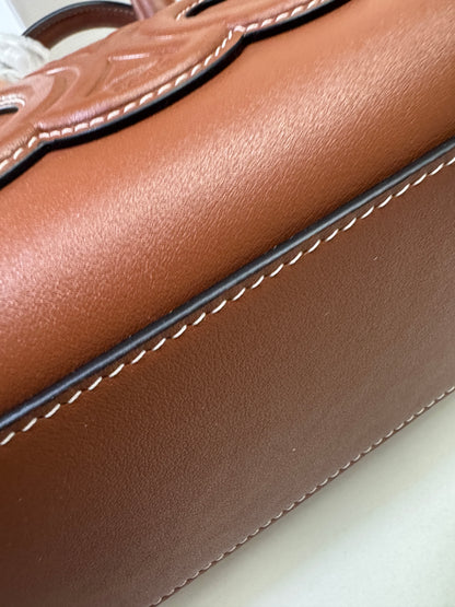 CELINE Triomphe Boston 棕色