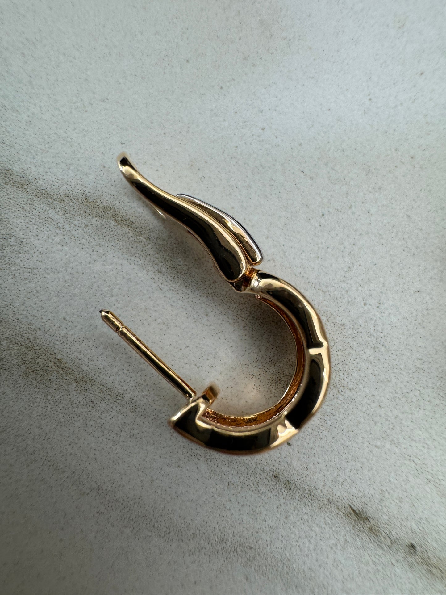 CHANEL Coco Crush 玫瑰金耳環