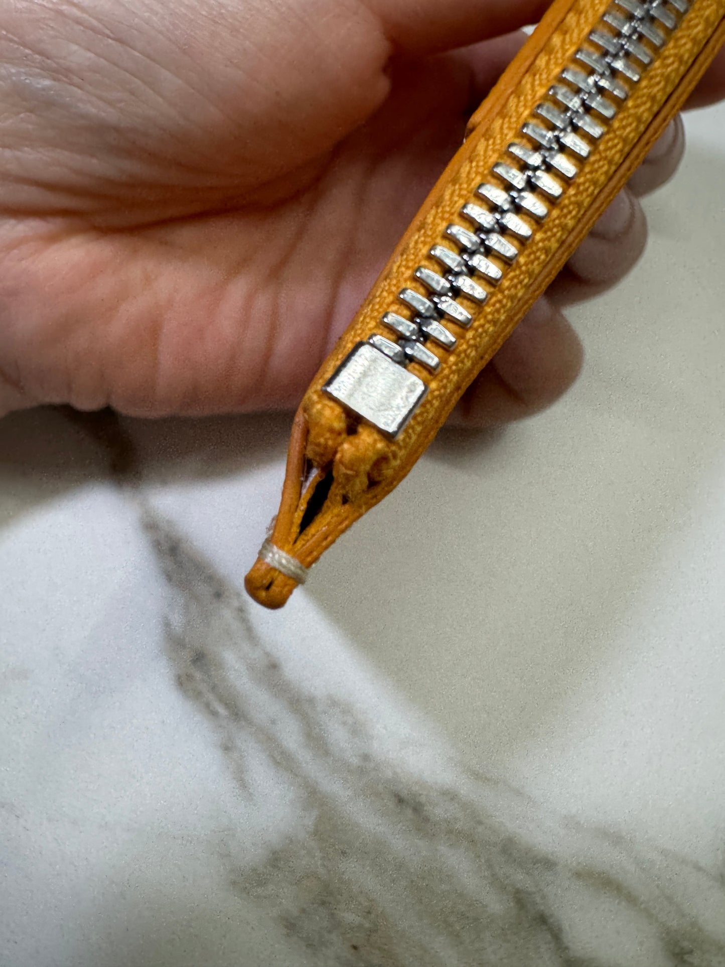 GOYARD Bourbon Zipped Cardholder 黃色