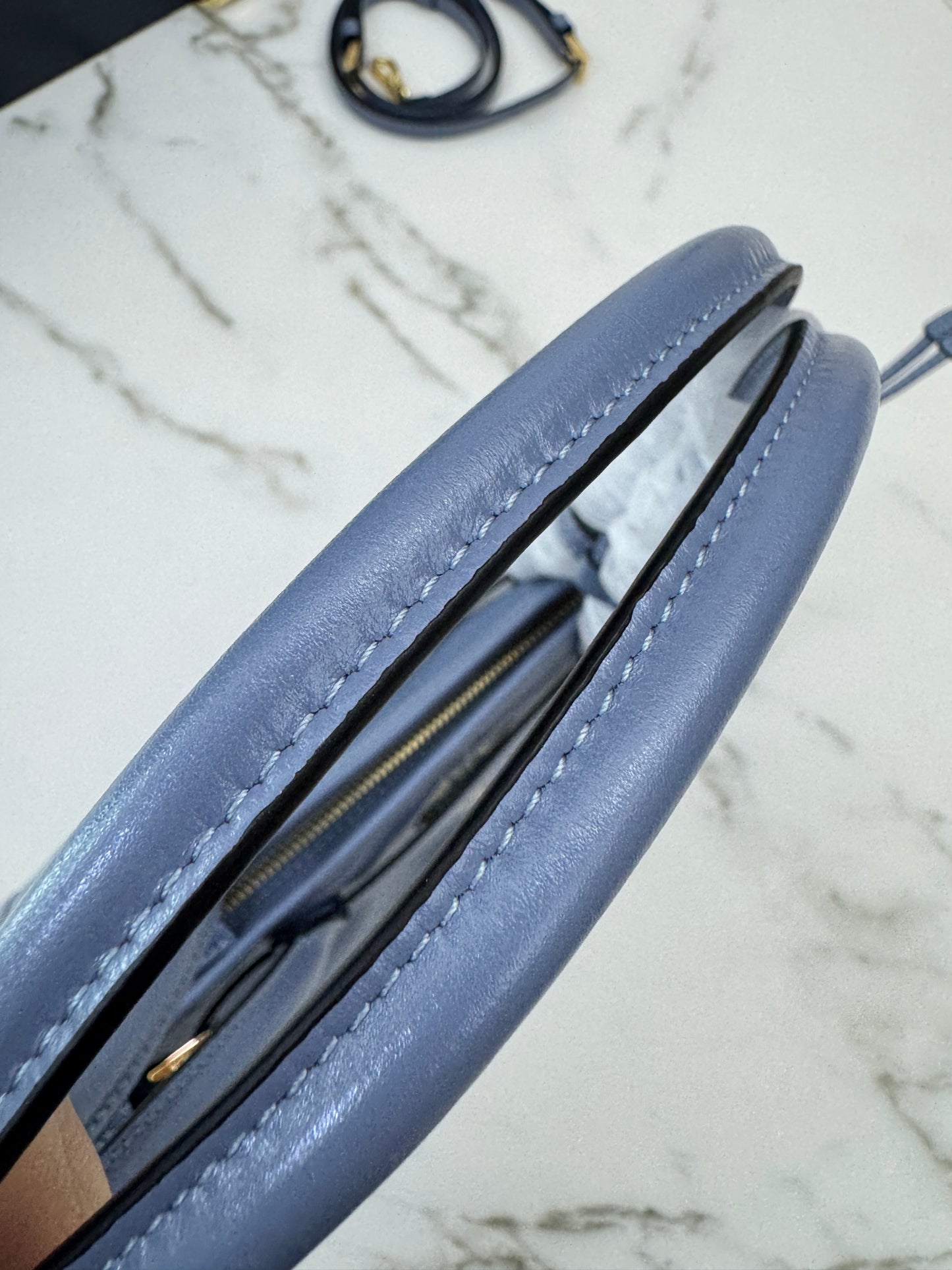 PRADA Bonnie Medium Aviation Blue