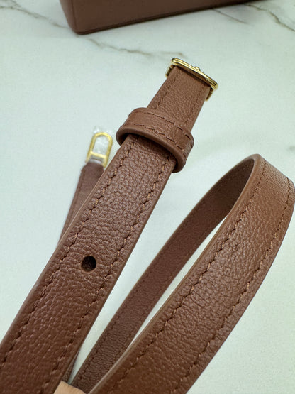 LORO PIANA Extra Bag 23 焦糖棕色