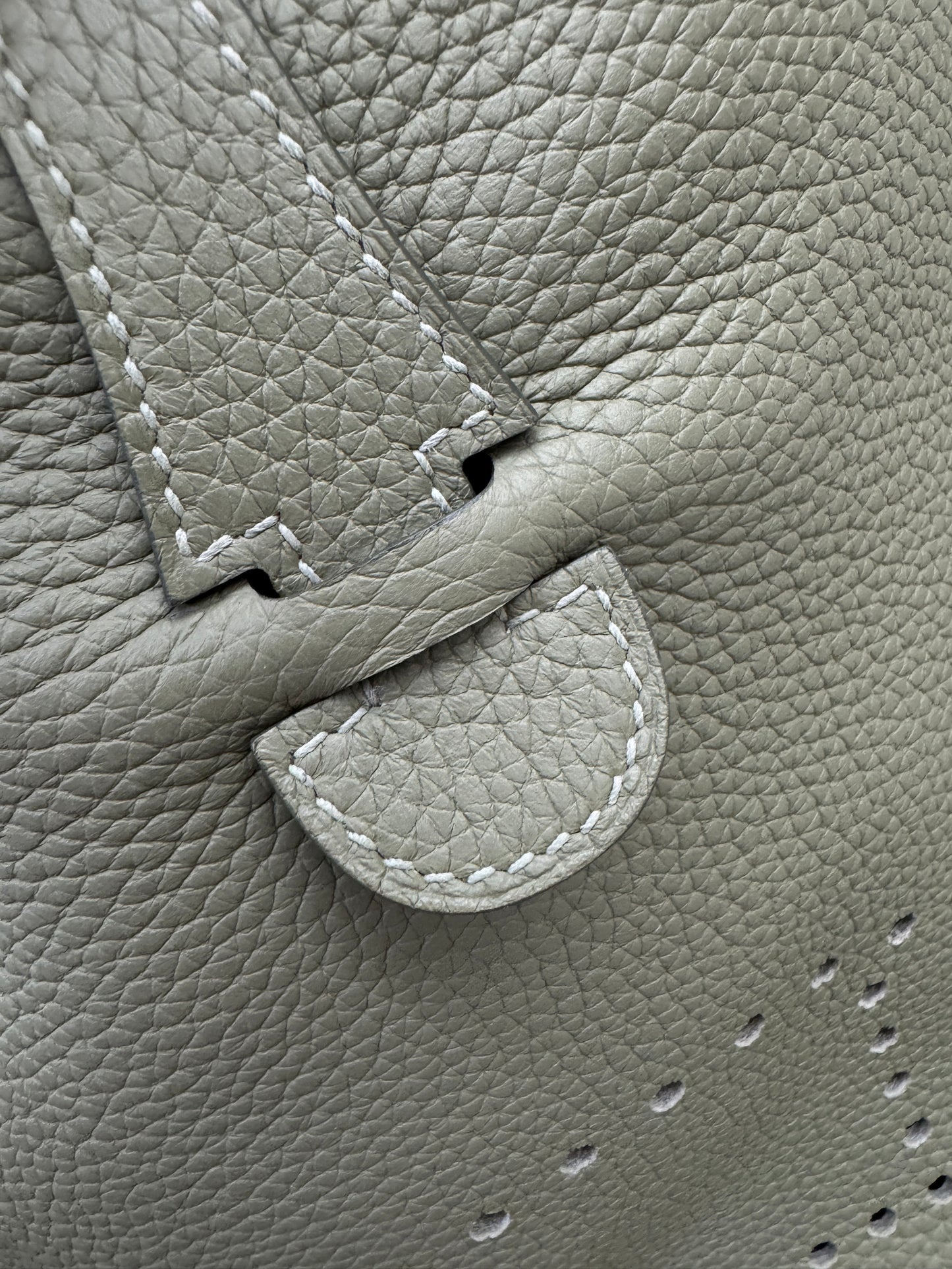 HERMES Evelyne 33 鼠尾草綠金扣 Q1 Sauge GHW