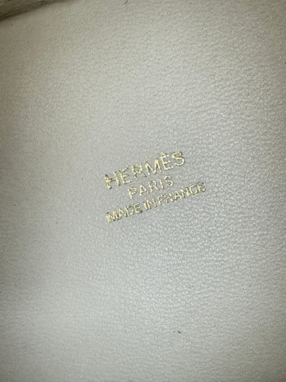 HERMES Picotin Lock 14 奶昔白金扣 TC Craie GHW