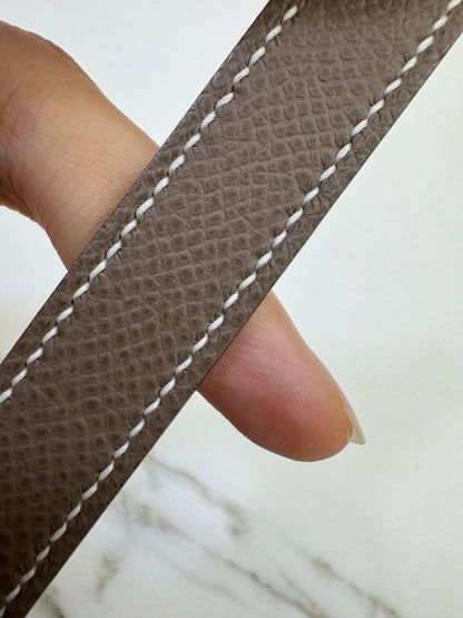 HERMES Bearn Wallet 三摺錢包 大象灰銀扣