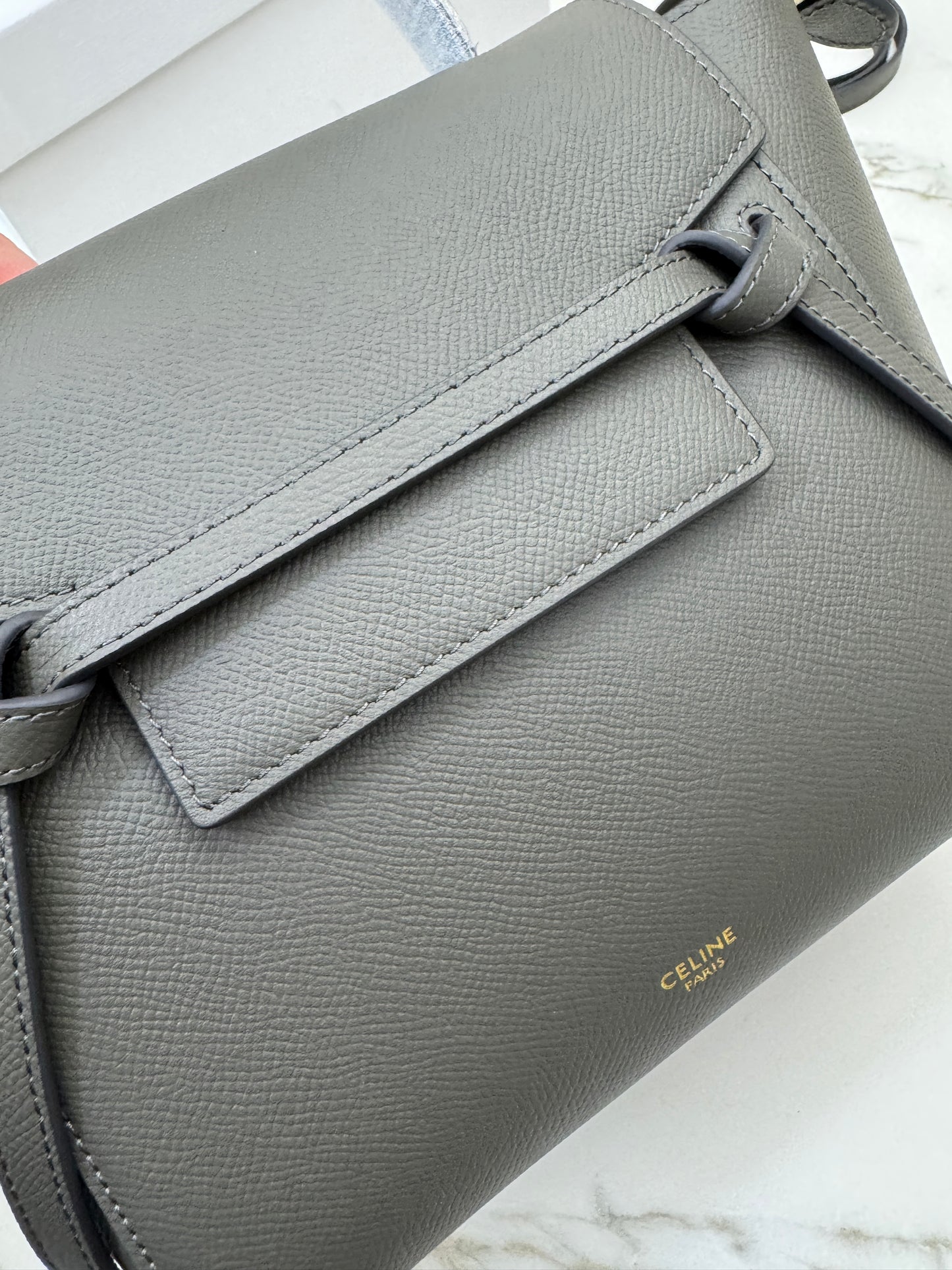 CELINE Belt Bag Nano 深灰色