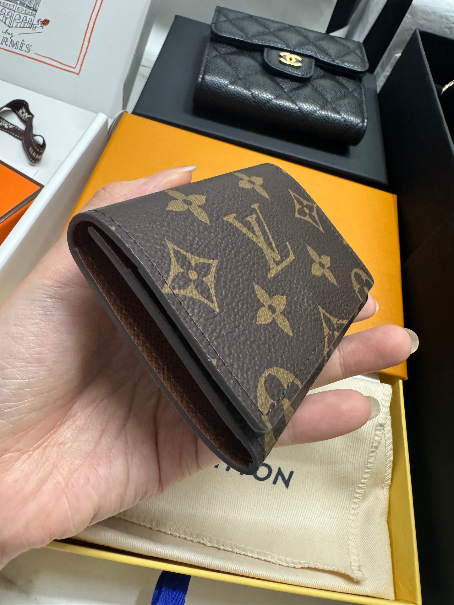 LV M63801 Cardholder Enveloppe Carte De Visite