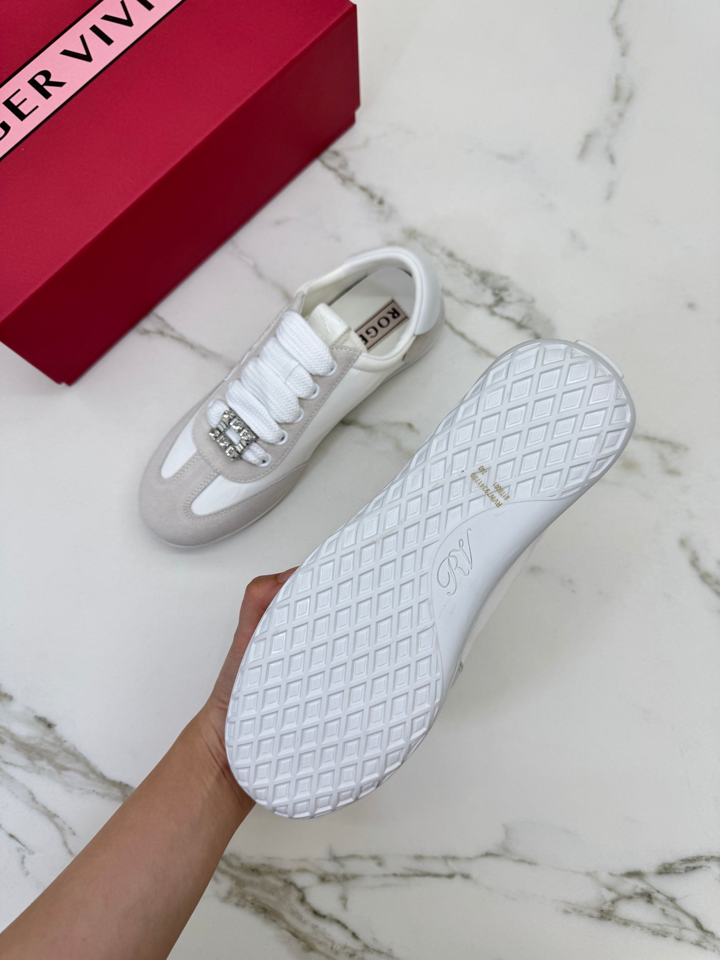 RV Vic Low Sneakers White