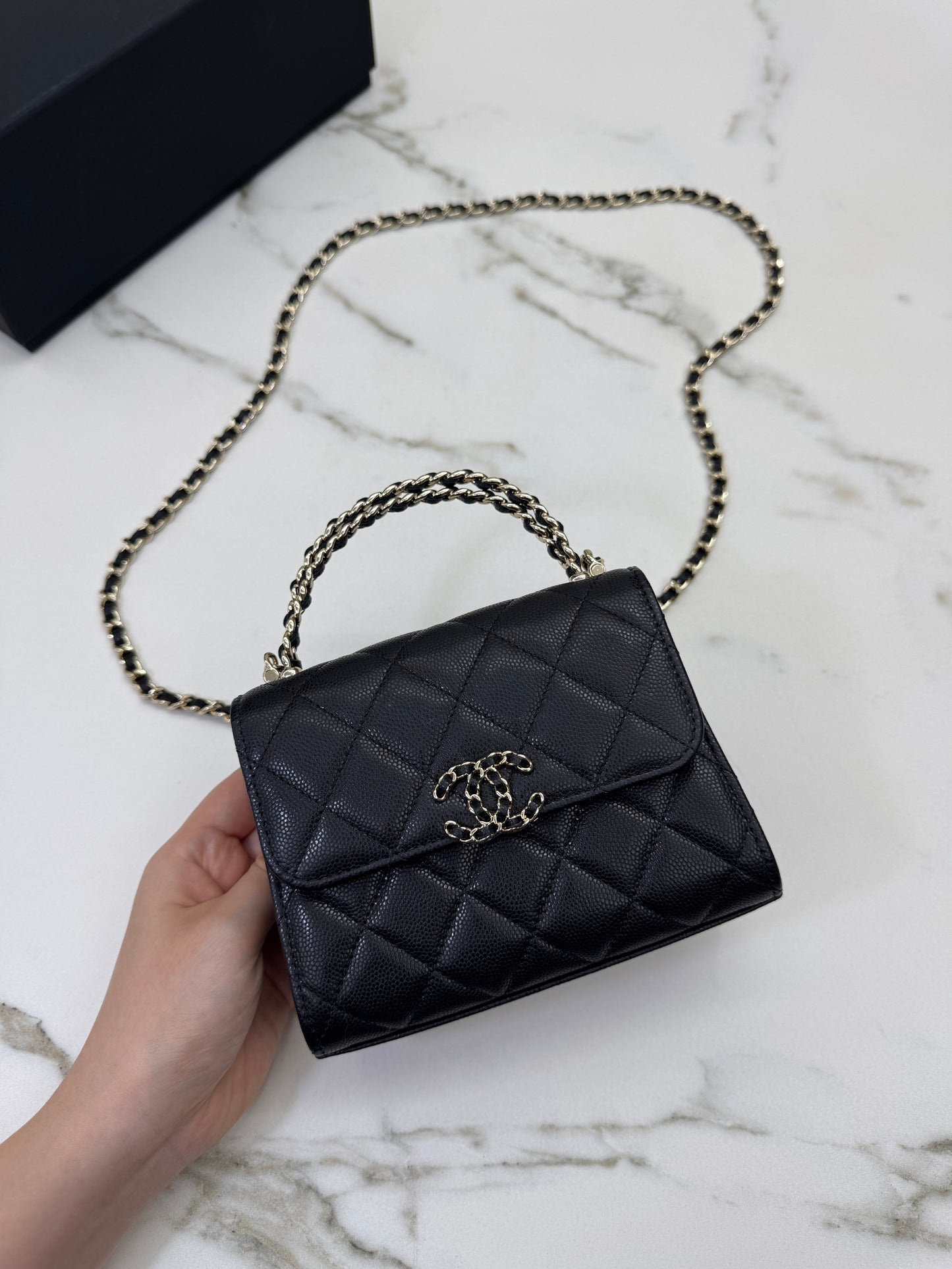CHANEL 25S Kelly 手機包直版