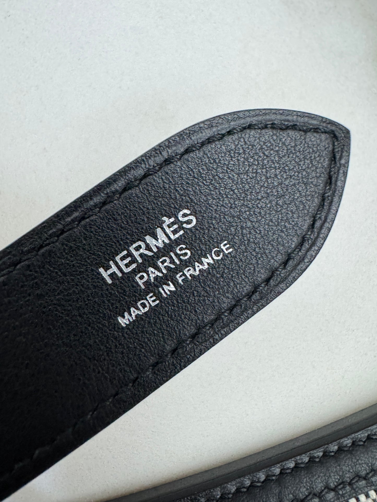 HERMES Mini Jypsiere 熊貓帆布 Swift/ Canvas