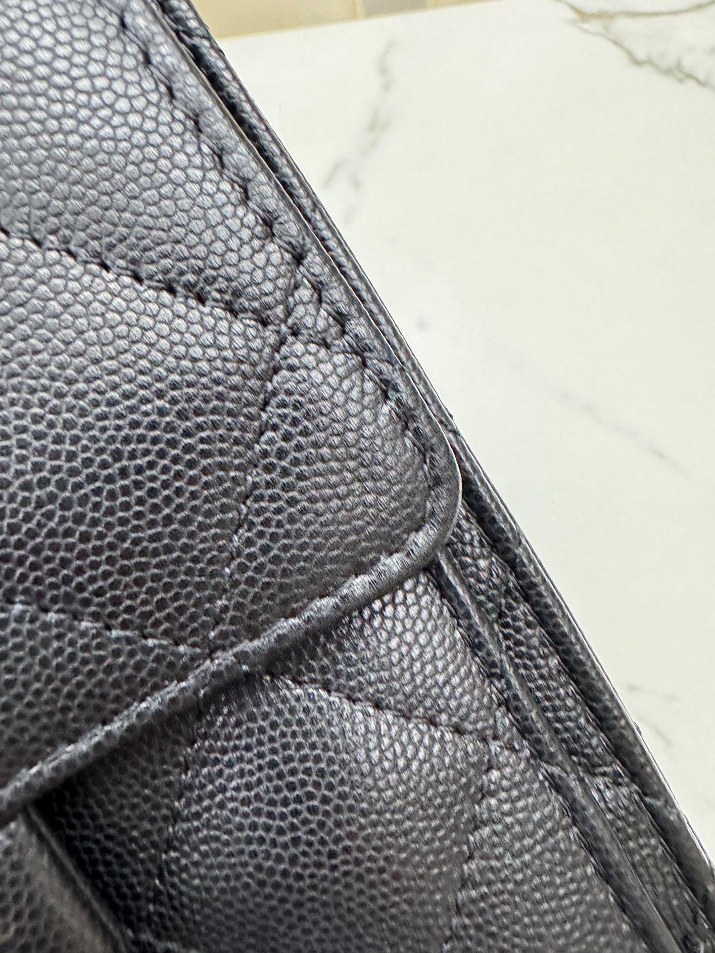 CHANEL 25Bag Medium 黑色荔枝皮
