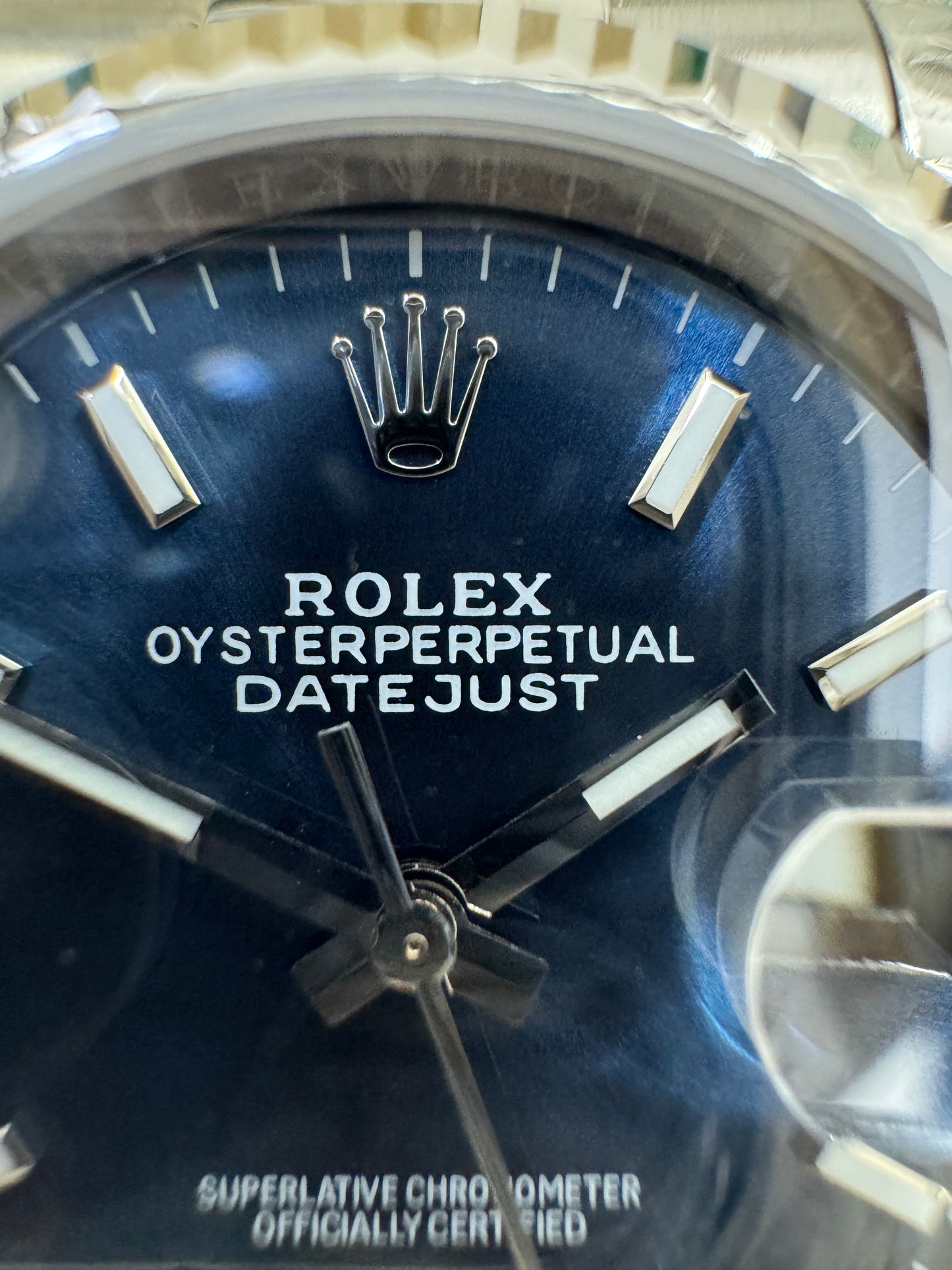 ROLEX Datejust 36mm 太陽圈藍盤 M126234