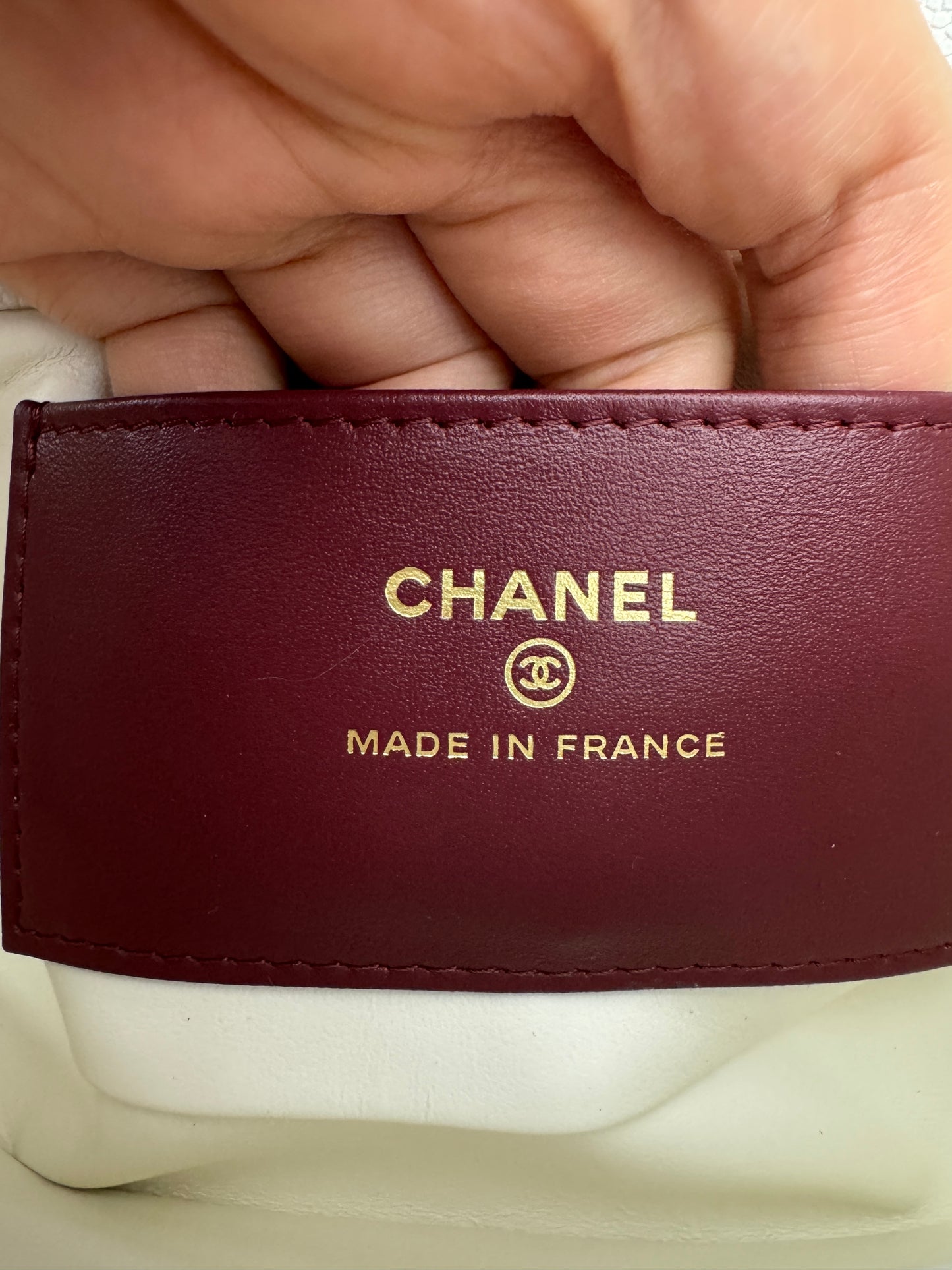 CHANEL Mini Preppy Coco 白色
