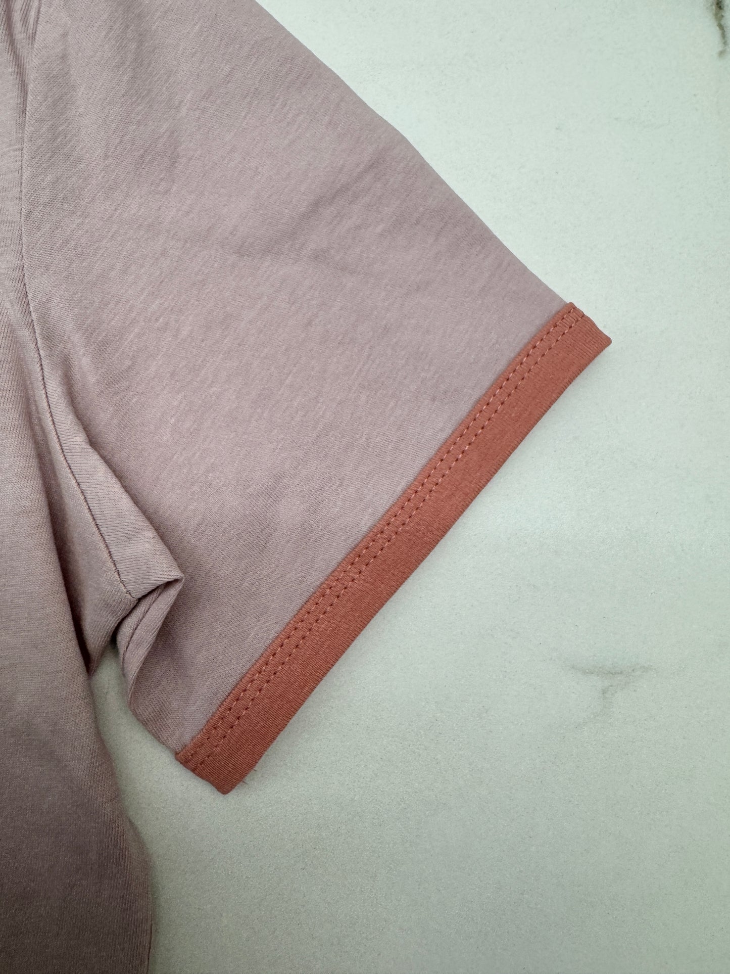 CELINE 短袖T恤 髒粉色