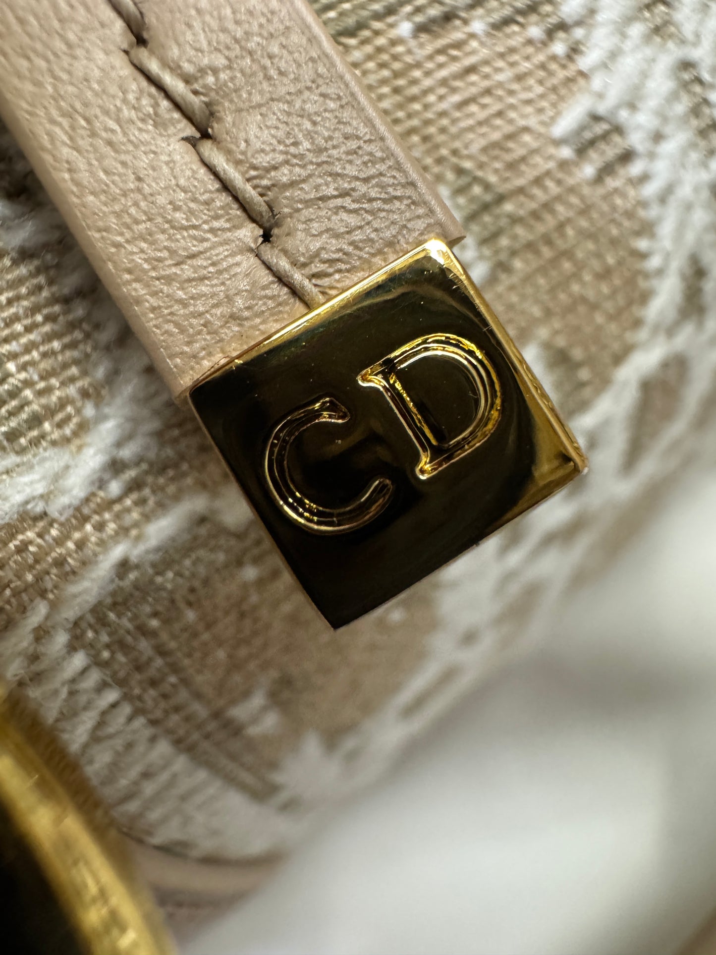 DIOR Groove Mini 奶茶色老花