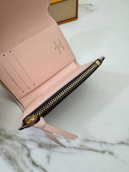 LV Victorine Wallet M62360 Rose Ballerine