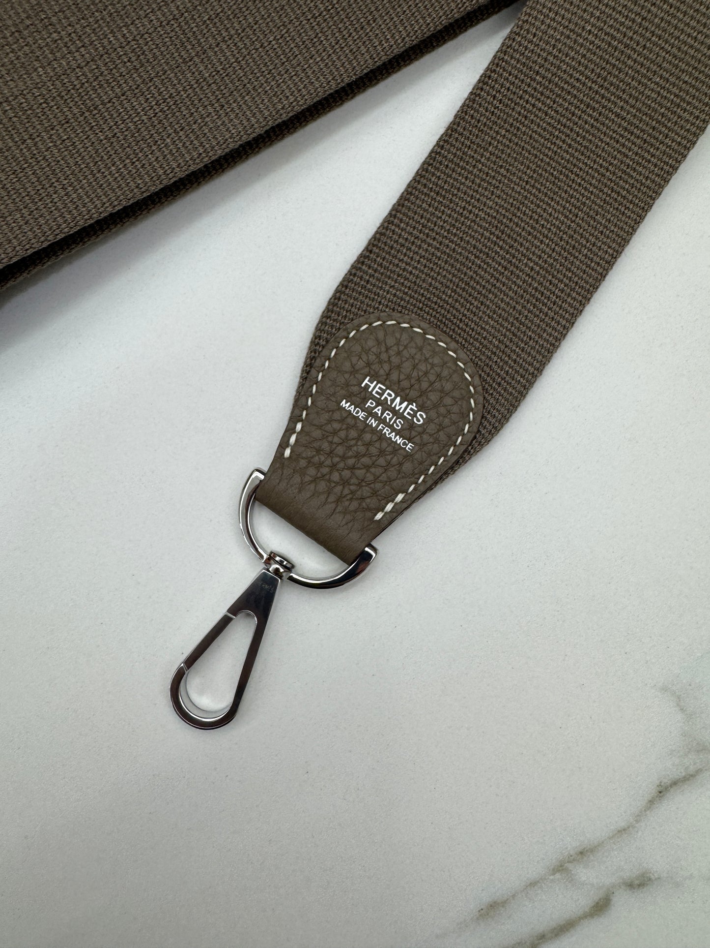 HERMES Evelyne 29 大象灰銀扣