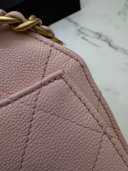 CHANEL Mini 25Bag 26P櫻花粉