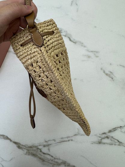 MIU MIU 拉菲草草編包