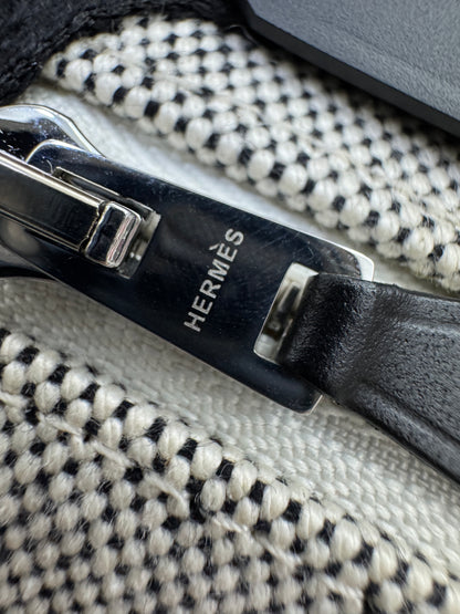 HERMES Mini Herbag 熊貓黑扣