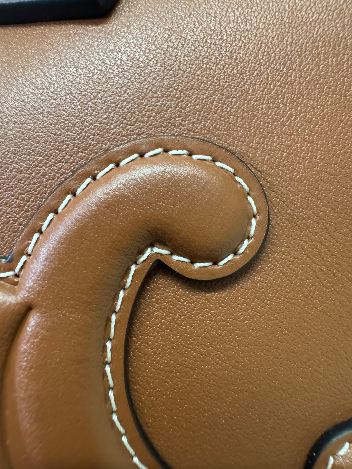CELINE Triomphe Boston 棕色