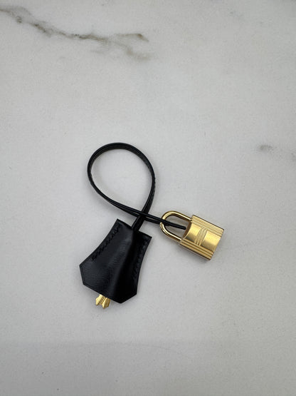 HERMES Kelly 25 黑色外縫金扣 Box Leather Sellier Noir GHW
