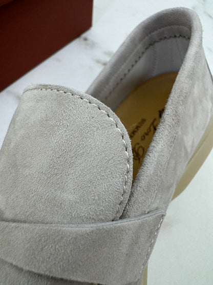 LORO PIANA Summer Walk Loafer 珍珠灰