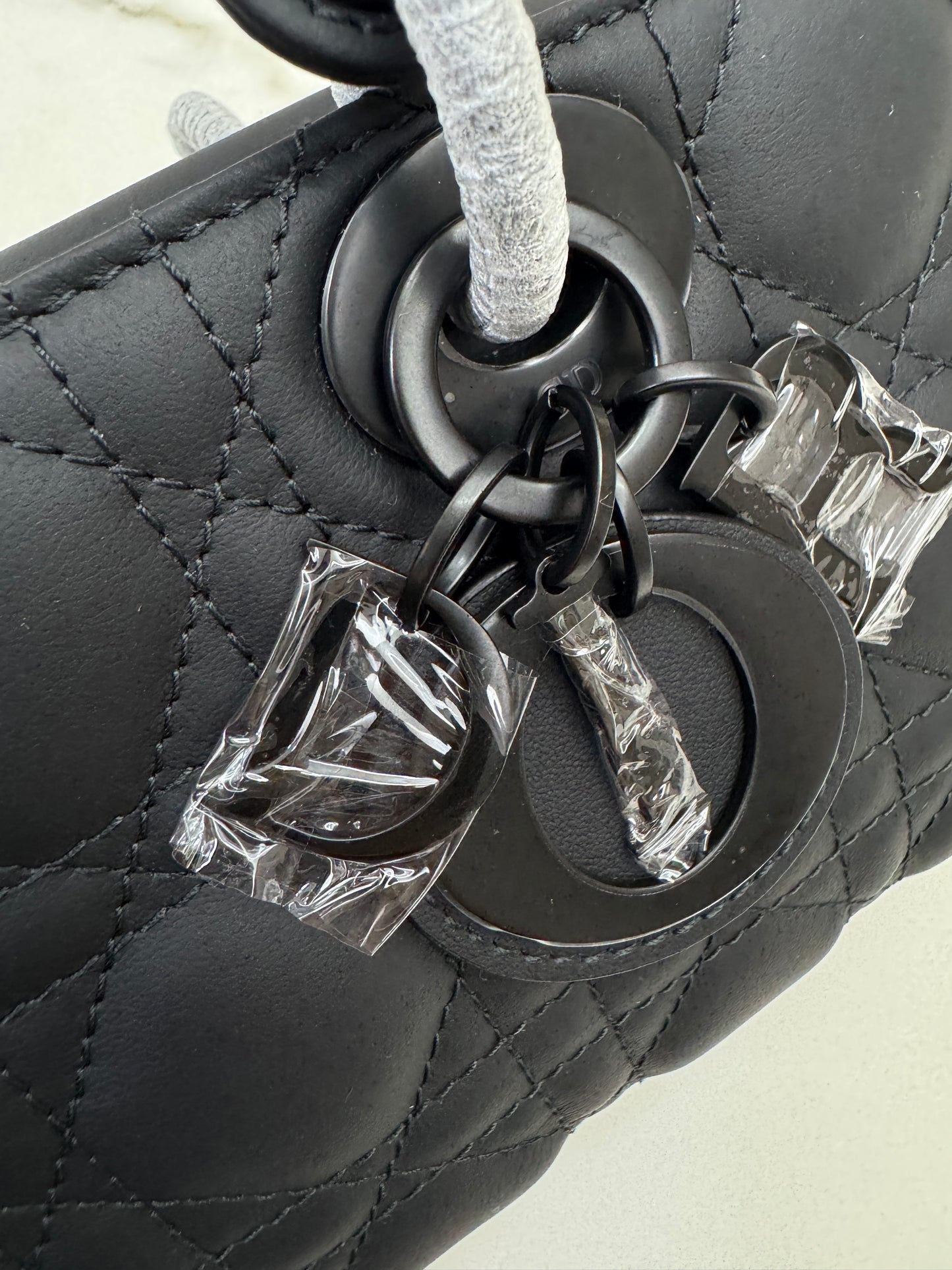 DIOR D-joy Small Matte Black