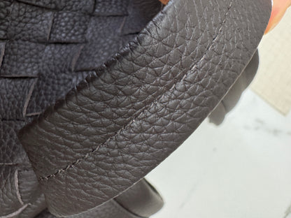 BV Intrecciato Backpack Grained Calfskin Fondant