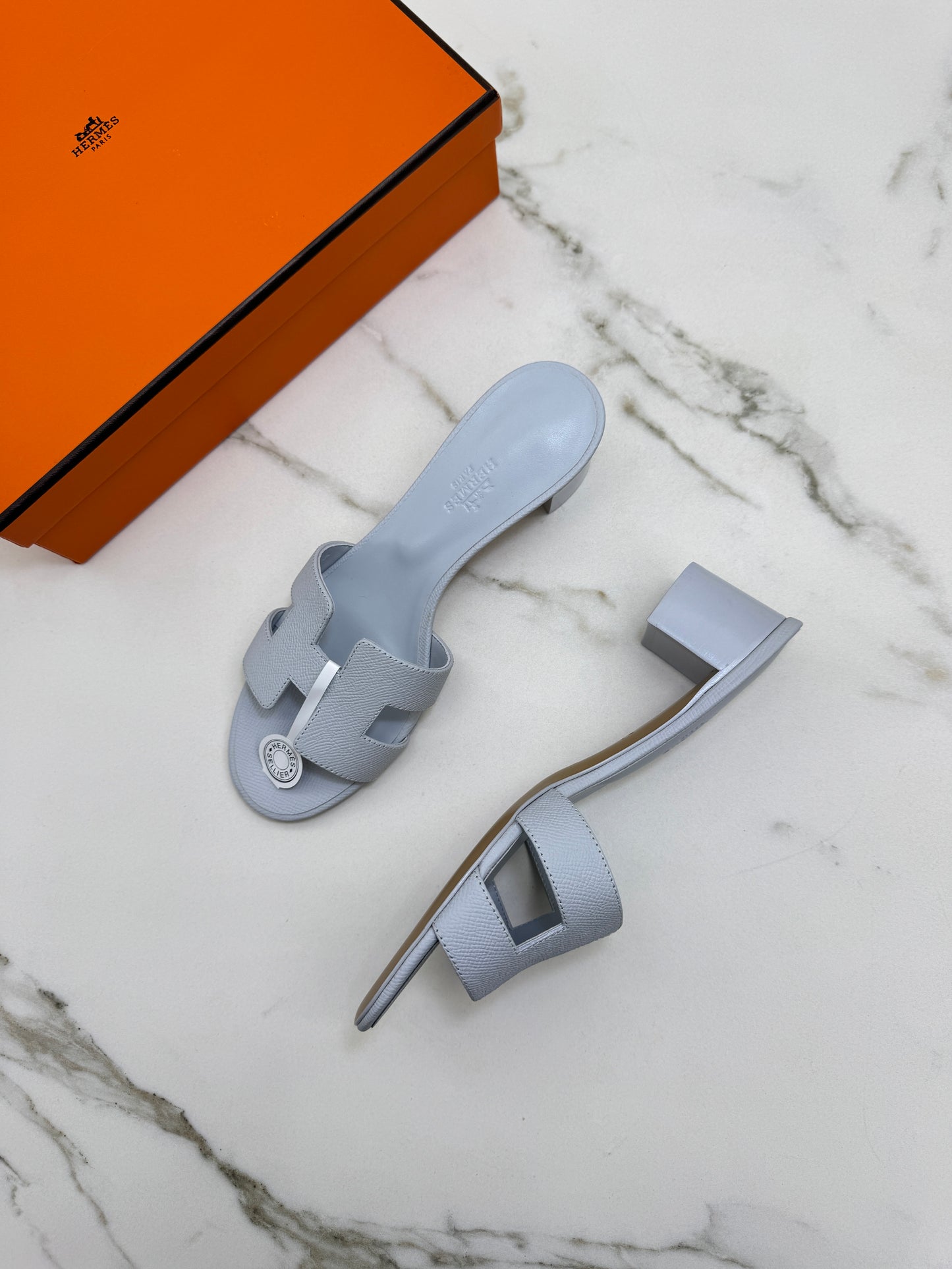 HERMES Oasis 冰川藍 Epsom Bleu Glacier