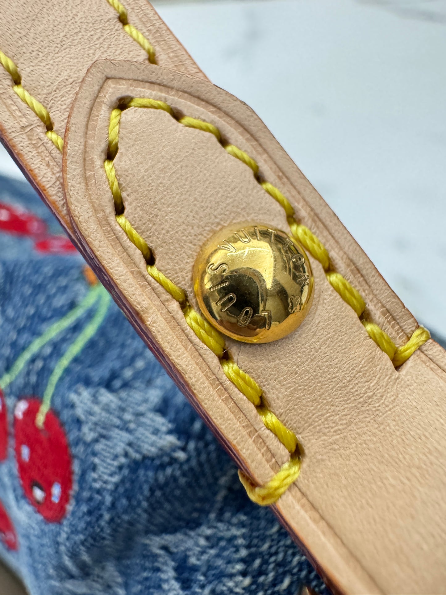 LV X TM Sunset Cherry Denim