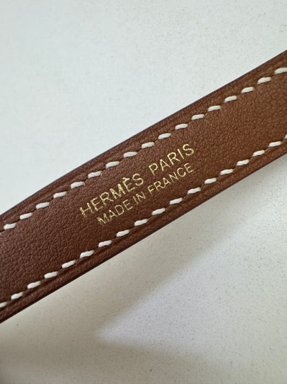 HERMES Kelly Danse 金棕色金扣 Swift Gold GHW