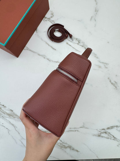 LORO PIANA Extra Pocket 27 Kummel