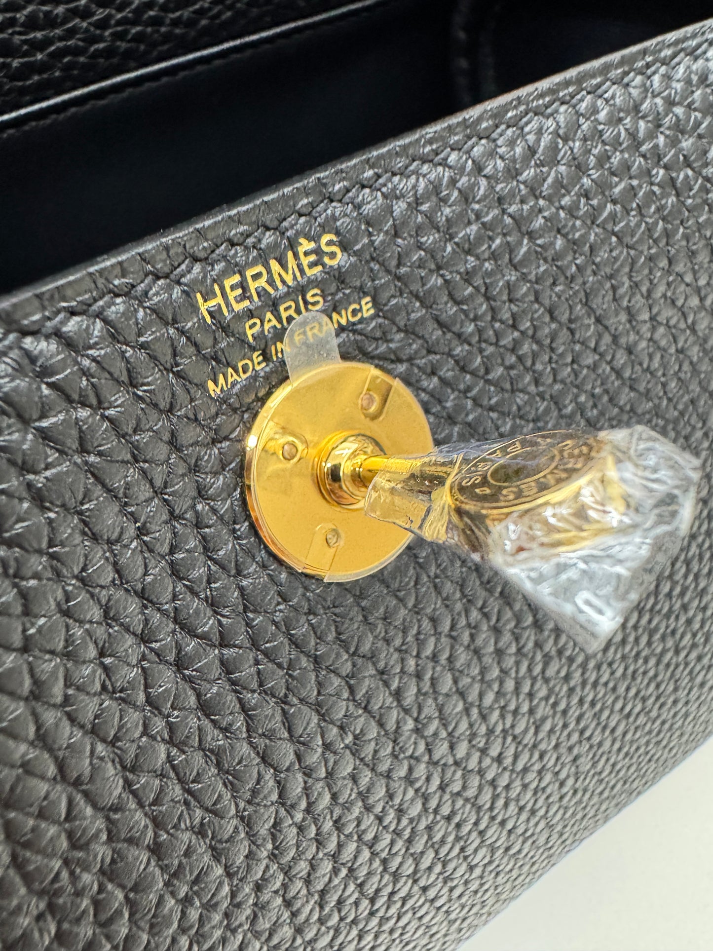 HERMES Mini Lindy I 黑色 Noir GHW